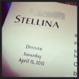 Stellina Menu