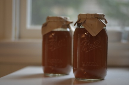 covered jars for kefir