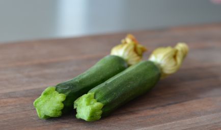 Zucchinis from the market