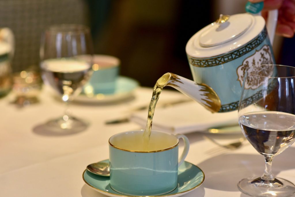 afternoon tea at Fortnum and Mason's