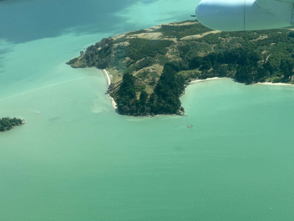 A view of Christchurch from the air
